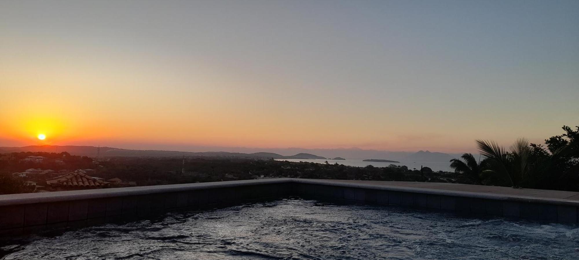 Casa E Piscina Privativa, Vista Para O Mar Em Condominio Pe Na Areia Búzios Екстериор снимка