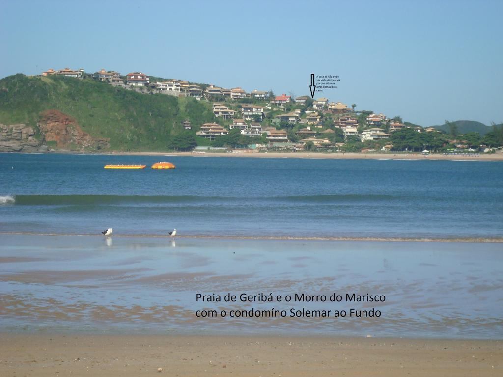 Casa E Piscina Privativa, Vista Para O Mar Em Condominio Pe Na Areia Búzios Екстериор снимка